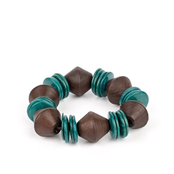 Bermuda Boardwalk - Blue Bracelet - Picture 1 of 2